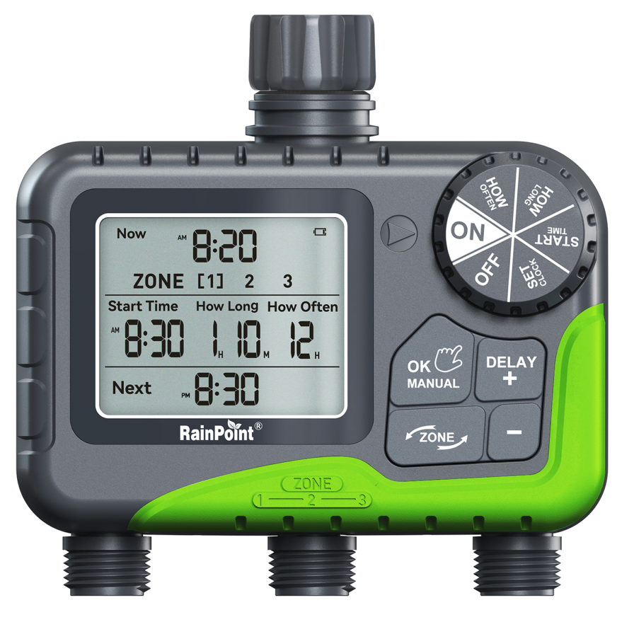 Digital 3-Zone Timer
